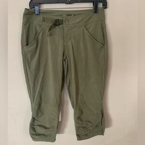 Prana Green Cargo Shorts for Outdoor Adventures